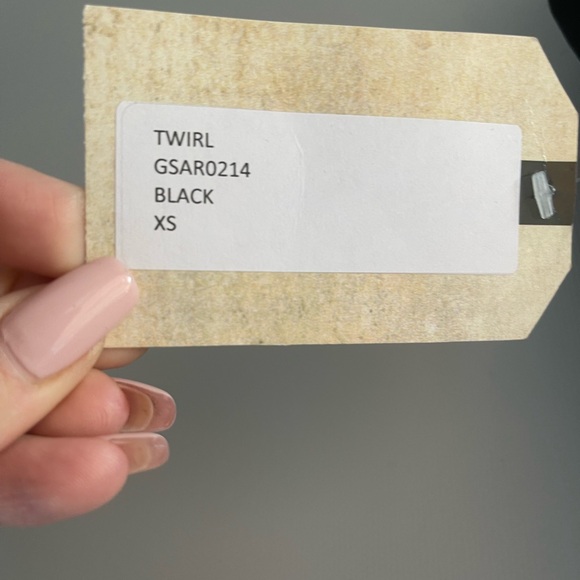 Katie May Twirl Dress. Black, Size XS - Picture 5 of 5